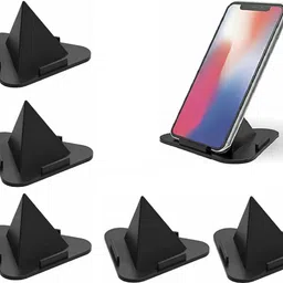 MTRON Portable Three-Sided Triangle Desktop Stand Mobile Stand (Pack of 5) Mobile Holder-picture-24