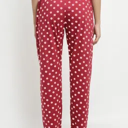 Kanvin Women Pack of 2 Printed Cotton Lounge Pants image 4