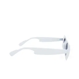 Bellofox Unisex Grey Lens & White Square Sunglass BS1981-1123 image 2