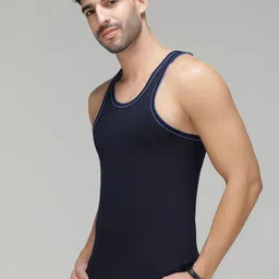 AMUL COMFY Pack of 3 Cotton Innerwear Vests image 3