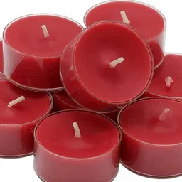 signature Tea light Scented candle Rose Fragrance pack of 10 Candle-picture-27