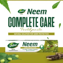 dabur Herb'l Neem Germ Protection Toothpaste Toothpaste image 3