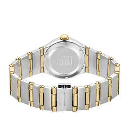 Cerruti 1881 Women Printed Dial & Stainless Steel Bracelet Style Analogue Watch-CECRM35502 image 2