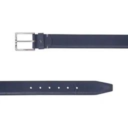 THe VerTicaL Men Textured Genuine Leather Formal Belt image 2