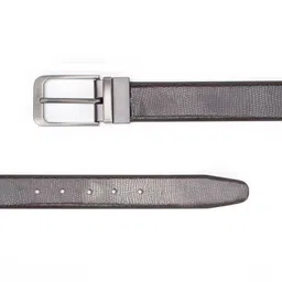 Alvaro Castagnino Men Textured PU Reversible Belt image 5