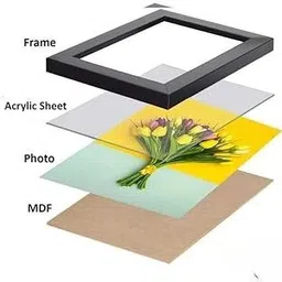 hsb infra MDF Wall Photo Frame image 3