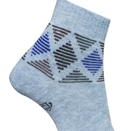 Dollar Socks Men Pack Of 3 Woolen Ankle Length Socks image 5