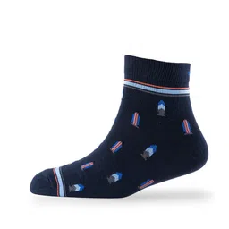 Cotstyle Men Pack Of 5 Patterned Pure Cotton Ankle Length Socks image 5