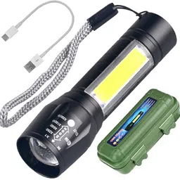 ctb 12W Battery Led 2in1 USB Torch Powerful Waterproof Camping Zoomable Flashlight Torch-picture-20