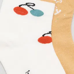 J Style Kids Pack of 2 Patterned Ankle Length Socks image 5