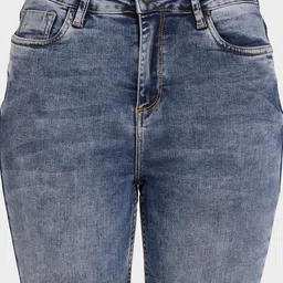 Roadster Women Grey Skinny Fit Mid-Rise Heavy Fade Clean Look Stretchable Jeans image 2