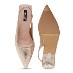 Sherrif Shoes Pointed Toe Stiletto Pumps image 5