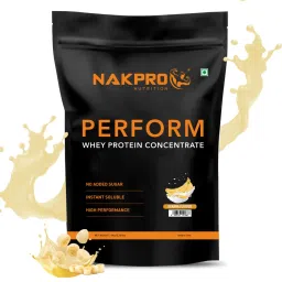 NAKPRO Perform Whey Protein Concentrate 1kg | 24g Protein, 5.3g BCAA | Trustified Certified 100% Authentic Supplement Powder & No Adulteration | Fast Absorbing Whey Protein Powder-picture-21