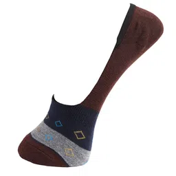 Dollar Socks Men Pack Of 5 Assorted Cotton Shoe-Liners image 4