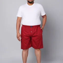 URBAN SCOTTISH Plus Size Printed Pure Cotton Boxer USBX169 image 5