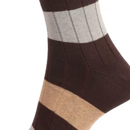 Dollar Socks Men Pack Of 3 Assorted Cotton Above Ankle-Length Socks image 3