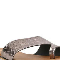 Rocia Textured One Toe Flats image 3