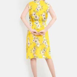 Aditi Wasan Floral Printed A-Line Dress image 4