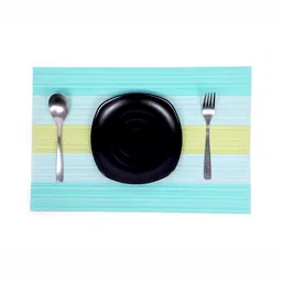 Wosta Green 4 Pieces Waterproof Anti Slip Rectangle Table Placemats image 5