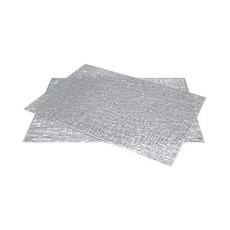 Pure Home and Living Silver Toned 2 Pieces Rectangular Kitchen Table Placemats image 4