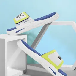PUMA Men SoftridePro Slide 24 One8 Slides (Blue , 7) Men Slides-image-19