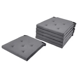 ikea justina Chair pad, grey, 42/35x40x4 cm-picture-18