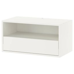 ikea eket Media shelf, white, 70x35x35 cm-picture-28