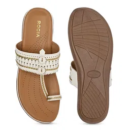 Rocia Women Ethnic One Toe Flats image 2