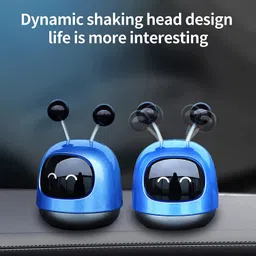 carfrill Car Dashboard Diffuser Unique robot design car diffuser Car Interior Accessories Portable Car Air Purifier image 4