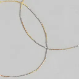 Zavya Women Set Of 2 Rhodium Plated 925 Sterling Silver Anklets image 4