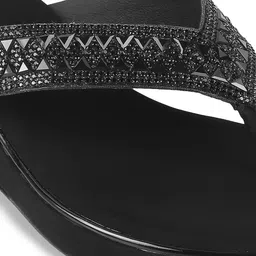 Mochi Embellished Wedge Heels image 4