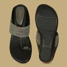 Ozuri Colourblocked Wedge Sandals image 3