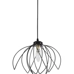 Devansh Black Iron Hanging lamp image 4