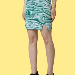 Popwings Pack Of 2 Printed Pencil Skirt image 4