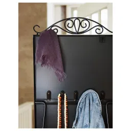 ikea karmsund Standing mirror, black, 40x167 cm image 5