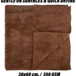 Kuber Industries Green & Brown 3 Pieces 350 GSM Bath Towels image 5