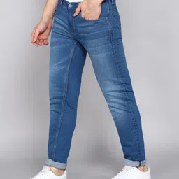 allen solly Men Regular Mid Rise Blue Jeans image 3