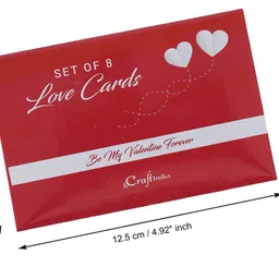 eCraftIndia Red & White 3 Pcs Valentine Gift Set image 5