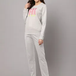 Aerowarm Typography Printed T-shirt With Pyjamas image 5