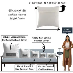 STITCHNEST Pink & Yellow Embroidered Square Cushion Cover image 4