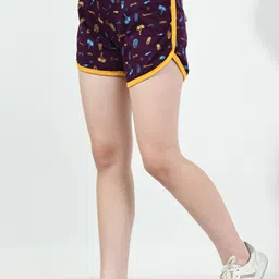 BAESD Pack of 3 Printed Pure Cotton Hot Pants Shorts image 2