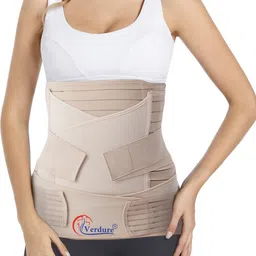 verdure 3in1 Abdominal Weight Loss Belt After Delivery for Women(34''-40''size M) Abdominal Belt-picture-25