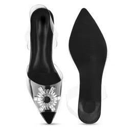 Try Me Embellished Stiletto Heeled Peep Toe image 4