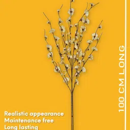 artsy Artificial Flower For Home Decoration Flower Bunch Long Size Stick Stem Beige Sunflower Artificial Flower image 5