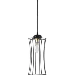 Devansh Black Iron hanging lamp image 3