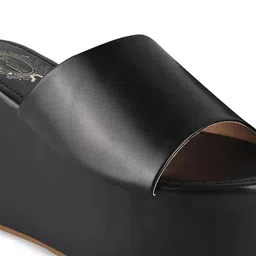 Shoetopia Girls Round Toe Wedges Sandals With Open Back image 3