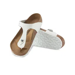 Birkenstock Women Gizeh Regular Width Leather T-Strap Flats image 5