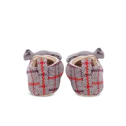 Baby Moo Kids-Girls Bow Cotton Booties image 3