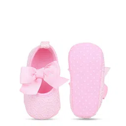 Baby Moo Kids-Girls Cotton Booties image 2
