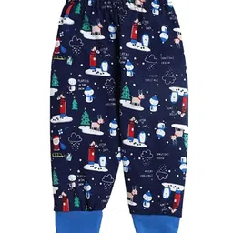 EIO Kids Pack Of 5 Conversational Printed Pure Cotton Joggers image 2